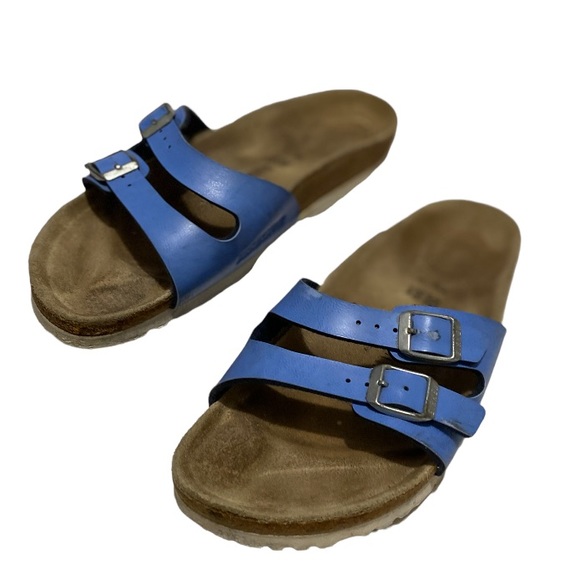 Birkenstock Ibiza Sea Blue Sandals Size 39 - Picture 15 of 16